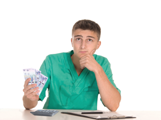 Calculo de estudiantes de odontología.