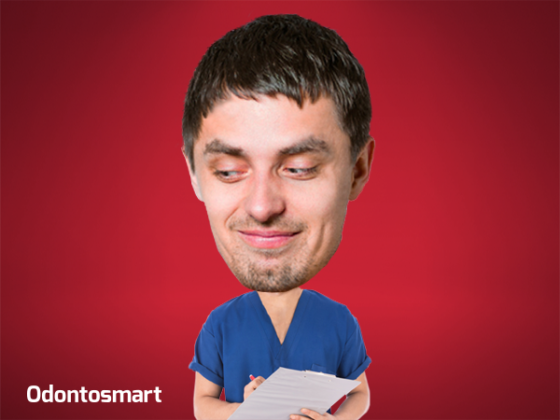 Estudiante de odontología imitador Estudiante de odontología imitador